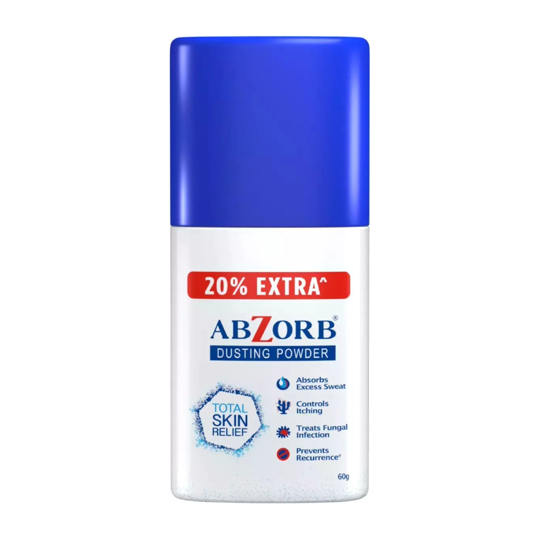 Abzorb Dusting Powder Total Skin Relief 50gm