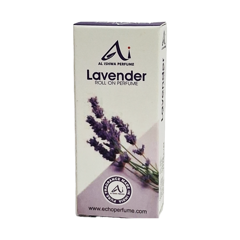 Al Ishwa Lavender Roll On Attar Free From Alcohol 6ml Pack Of 4