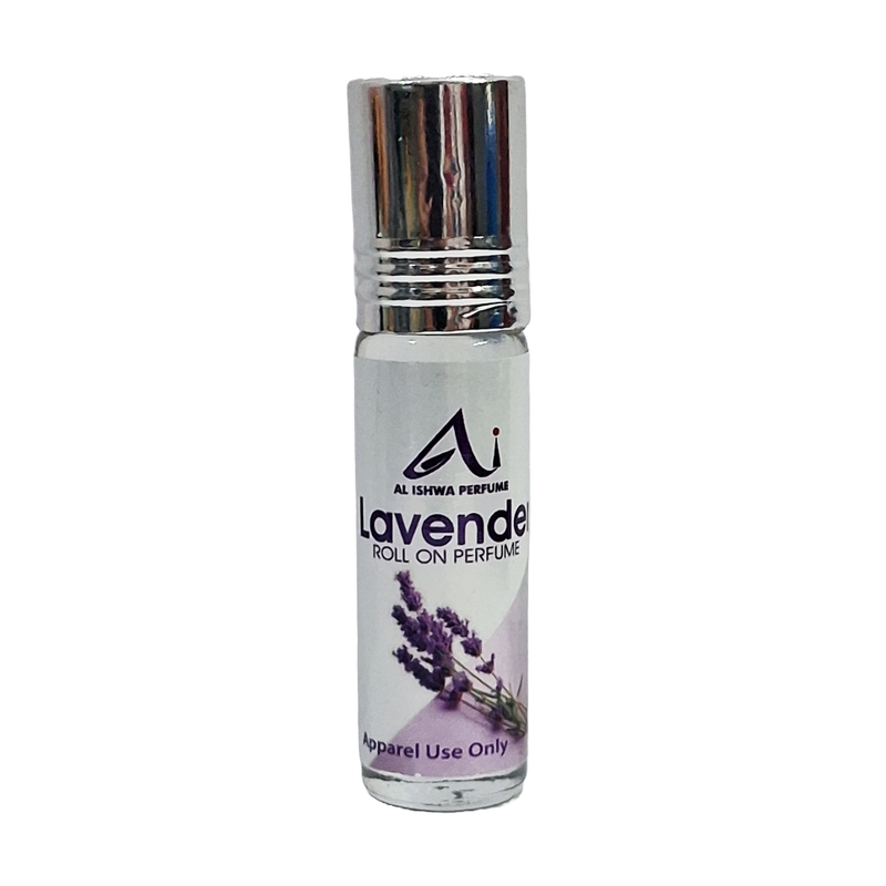 Al Ishwa Lavender Roll On Attar Free From Alcohol 6ml Pack Of 4