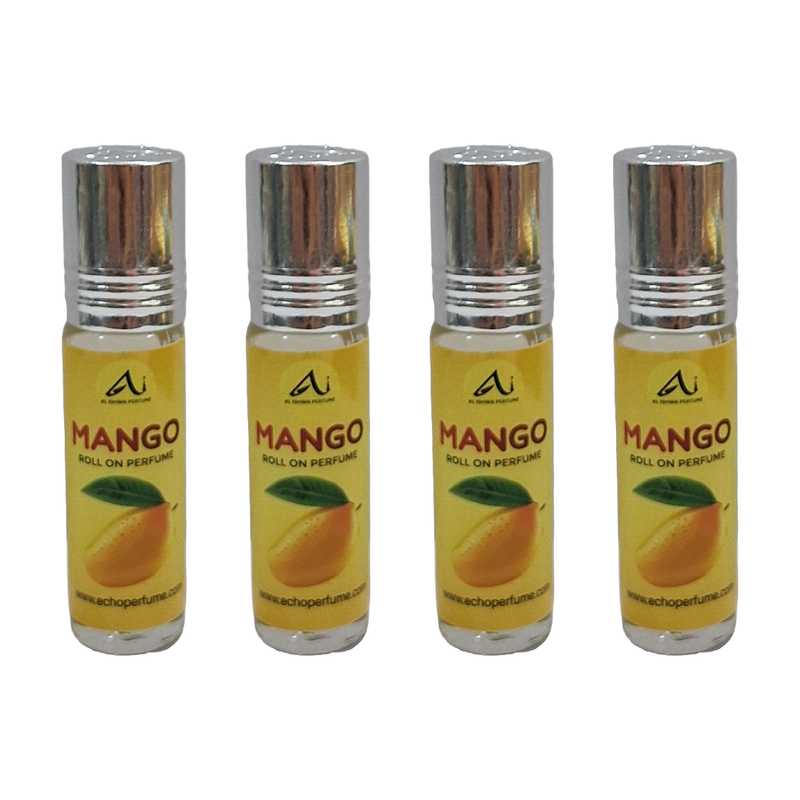 Al Ishwa Mango Roll On Attar Free From Alcohol 6ml Pack Of 4