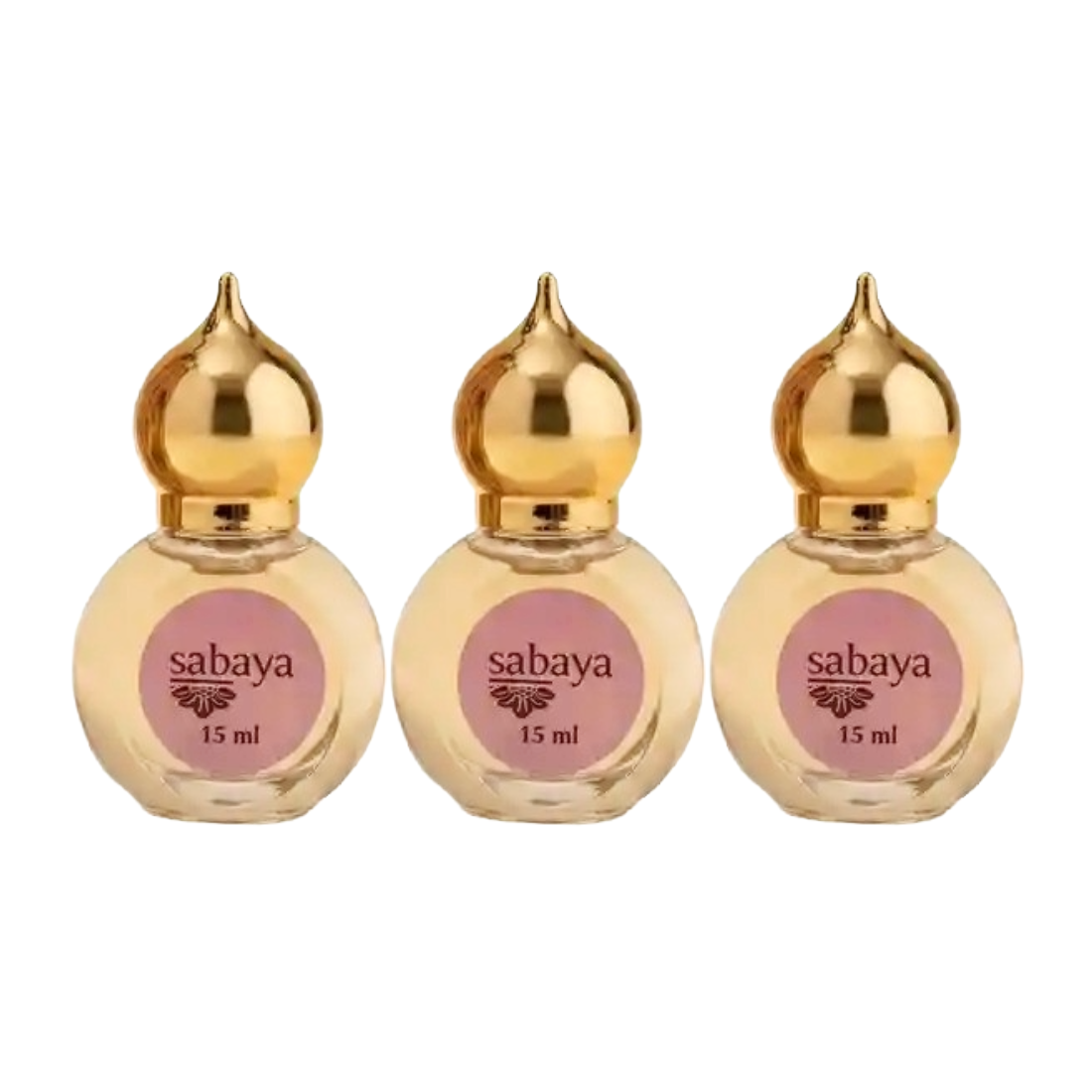 Al Nafe Sabaya 0% Alcohol Roll On Attar 15ml Pack Of 3