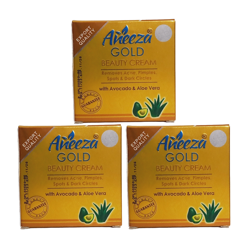 Aneeza Gold Beauty Cream 20gm Pack Of 3