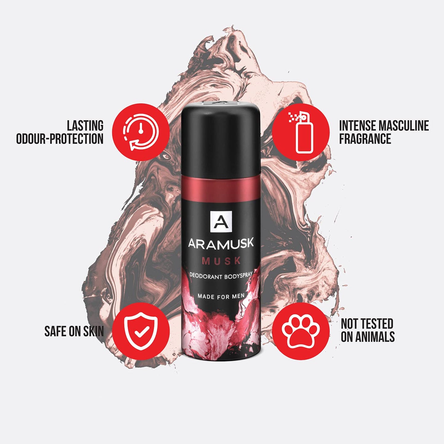 Aramusk Men Musk Deodorant Body Spray 150ml