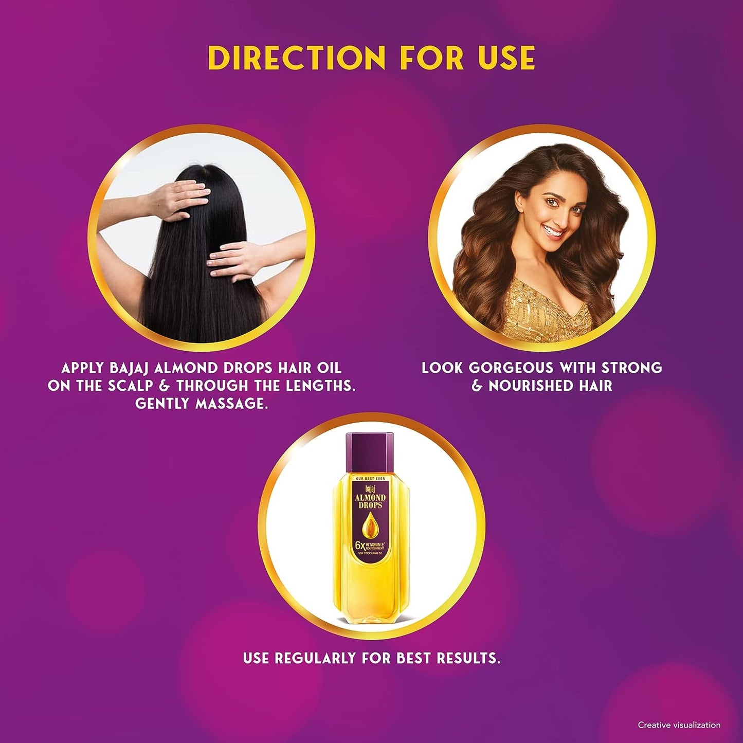 Bajaj Almond Drops Non Sticky Hair Oil 650ml