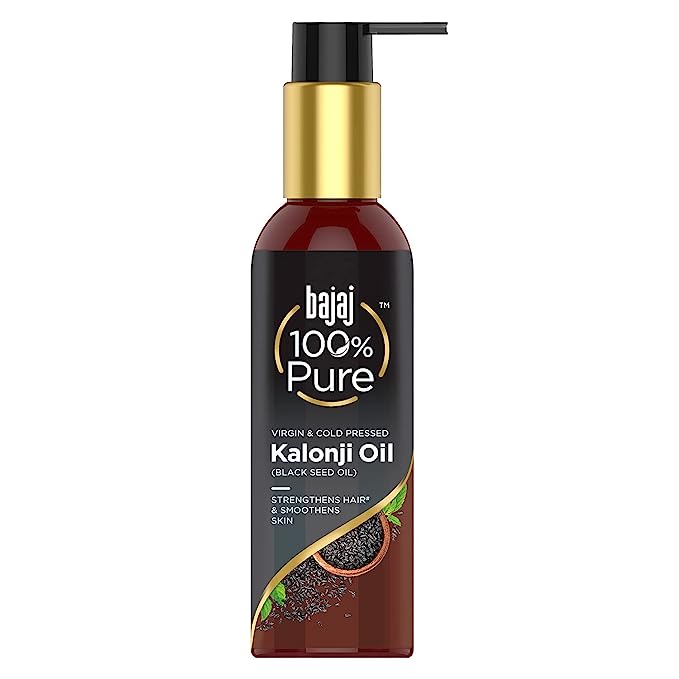 Bajaj 100% Pure Virgin & Cold Pressed Kalonji Oil 200ml