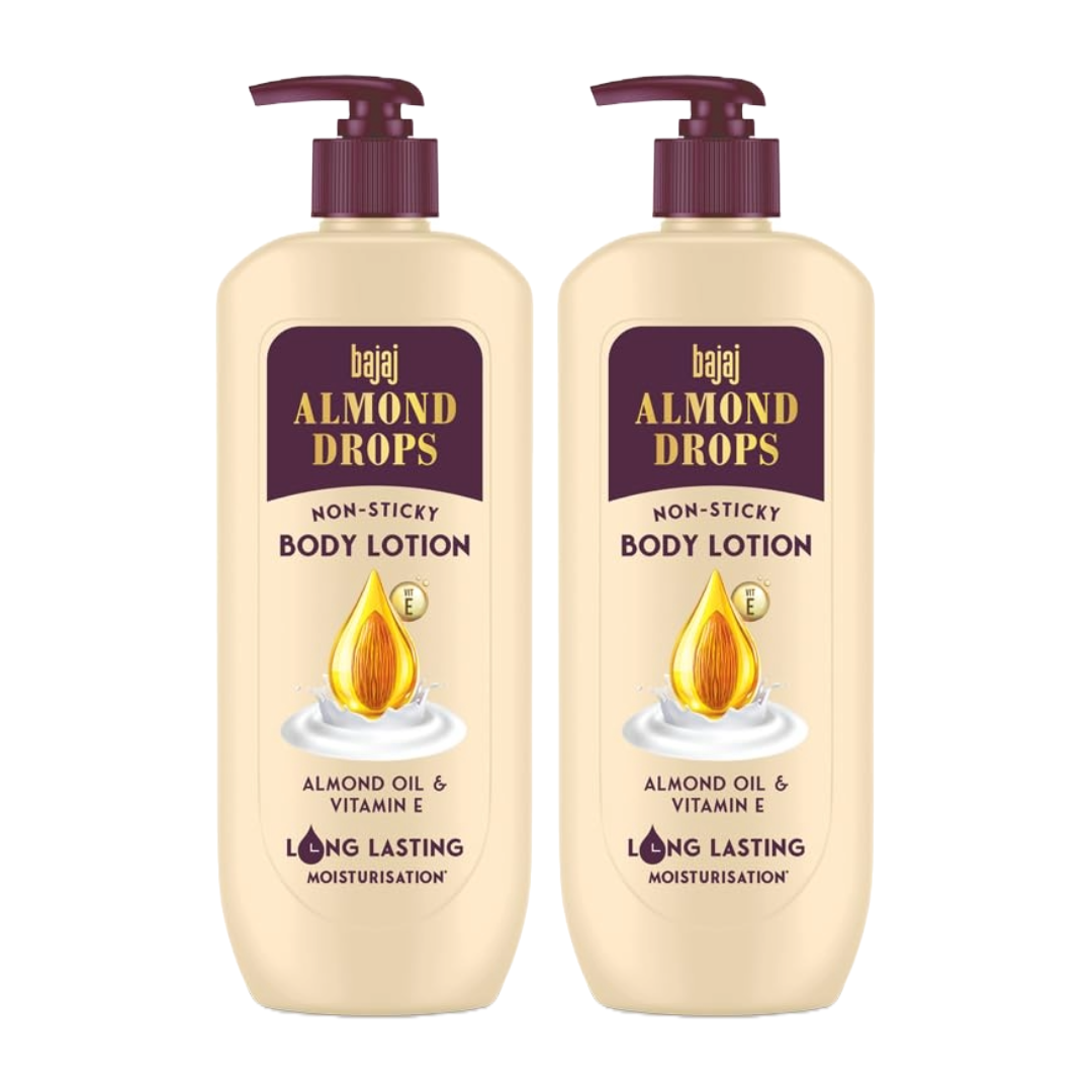 Bajaj Almond Drops Nourishing Body Lotion 400ml Pack Of 2