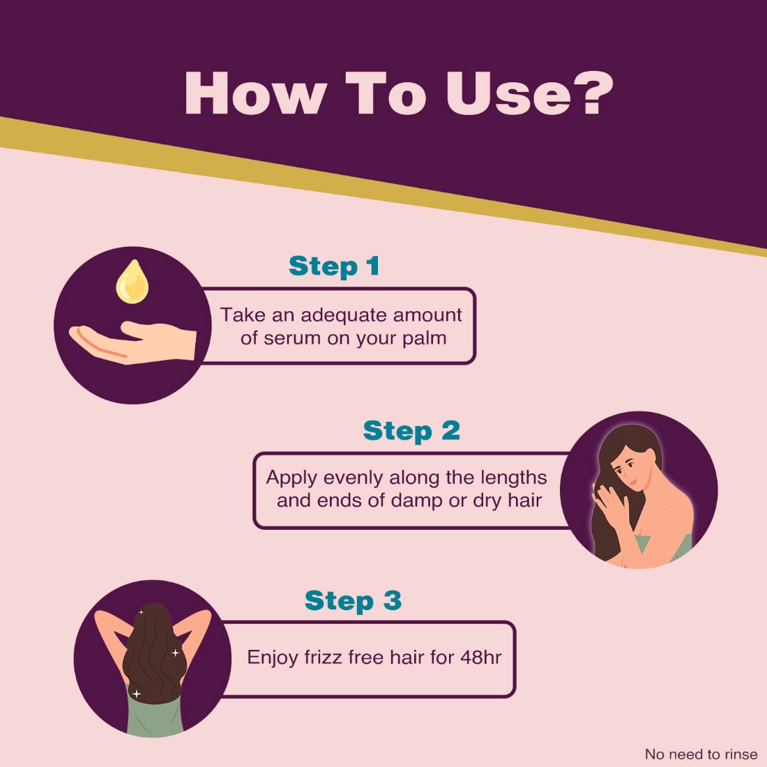 Bajaj Almond Drops Hair Serum With Oil 50ml Pack Of 3