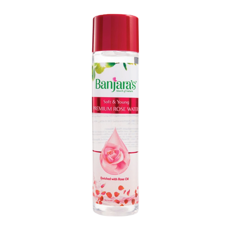 Banjaras Soft And Young Premium Rose Water 120ml