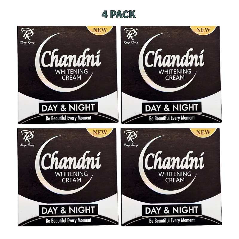 Chandni Whitening Day And Night Cream 30gm Pack Of 4