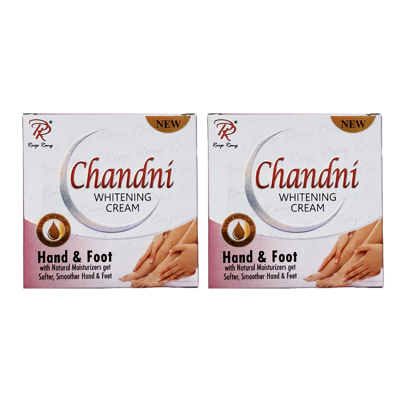 Chandni Whitening Hand And Foot Cream 30gm Pack Of 2