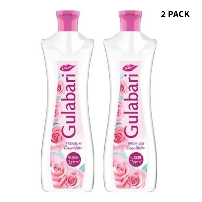 Dabur Gulabari Premium Rose Water 400ml Pack Of 2