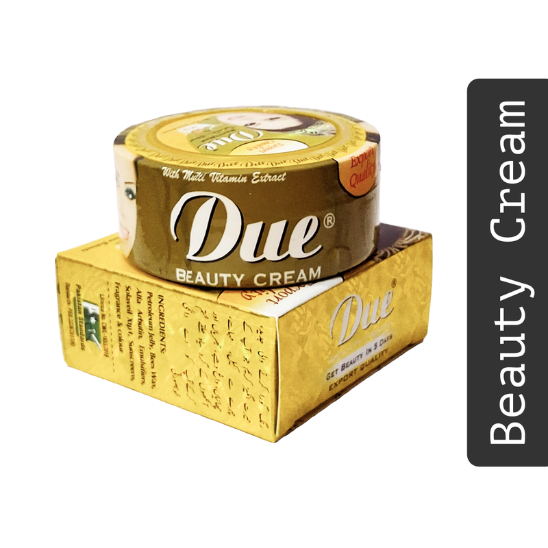 Due Skin Care Beauty Cream -30gm