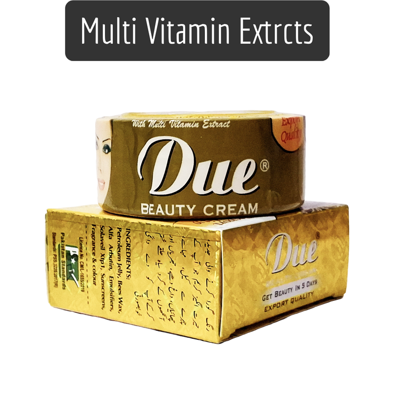 Skin Whitening Due Beauty Cream 30gm