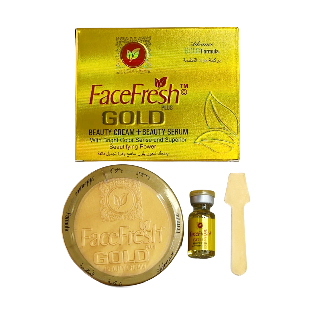 FaceFresh Plus Gold Fairness Beauty Cream And Serum 30gm