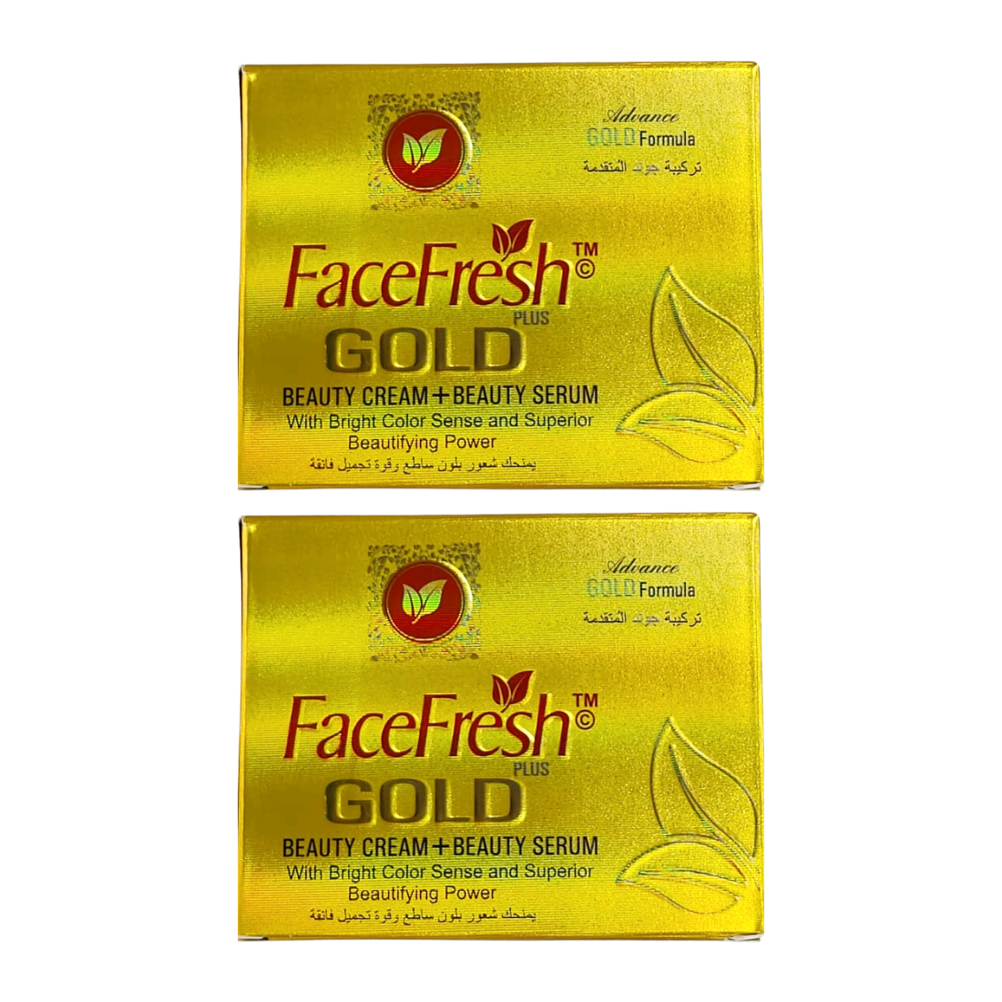 FaceFresh Gold Beauty Cream With Beauty Serum 30gm Pack Of 2