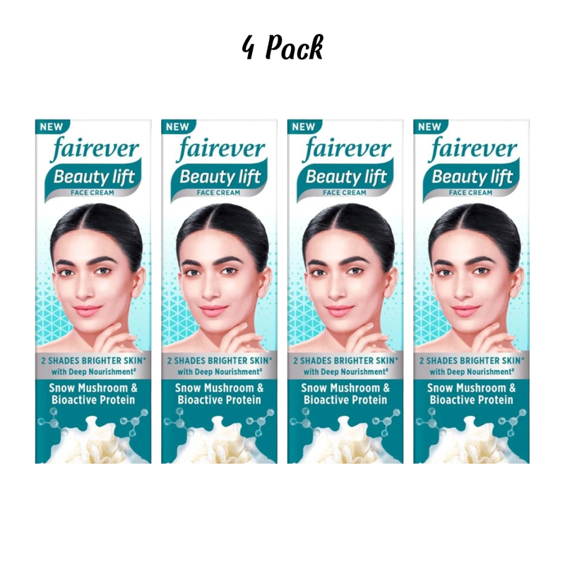 Fairever Beauty Lift 2 Shades Brighter Skin Face Cream 25gm Pack Of 4