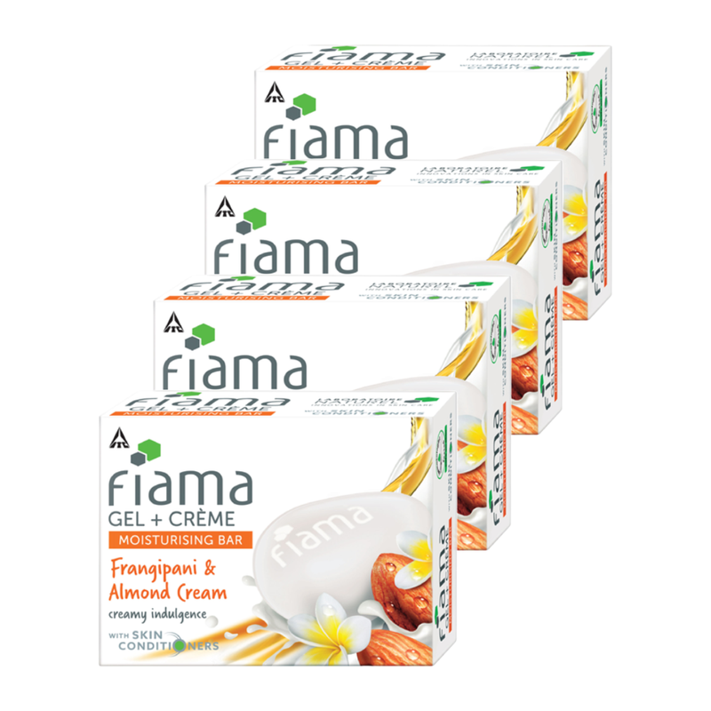 Fiama Gel Creme Moisturising Bar 125gm Pack Of 4