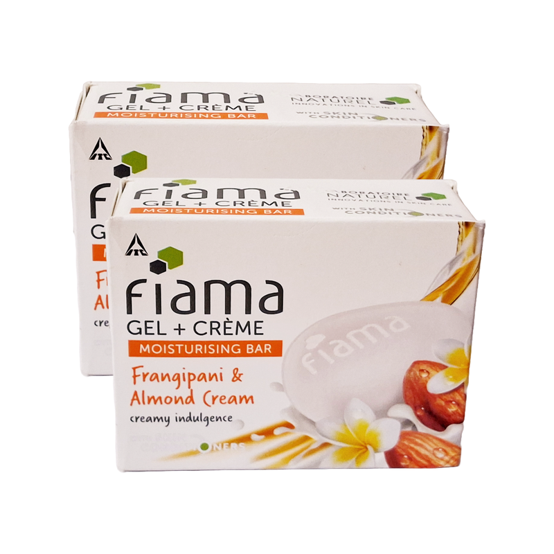 Fiama Moisturising Gel + Crème Soap 125gm Pack Of 2