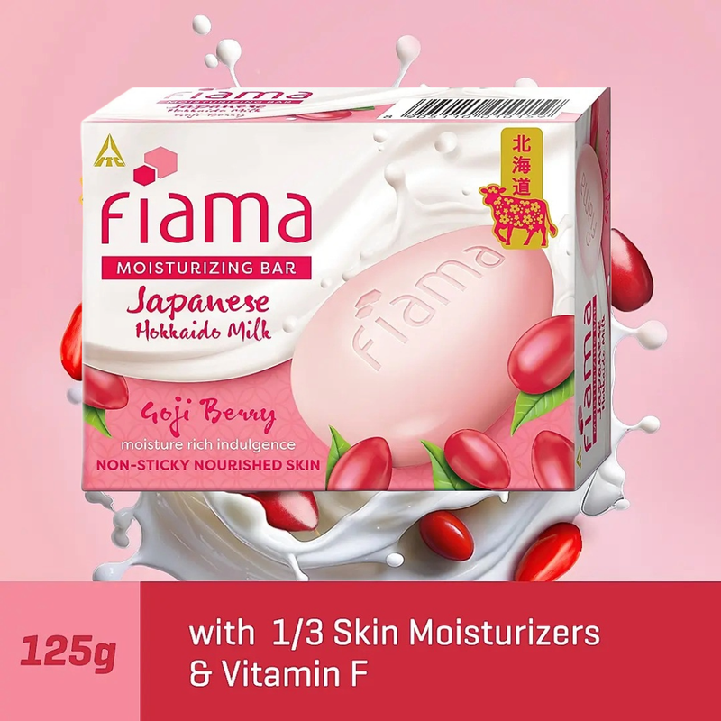 Skin Care Fiama Goji Berry Moisturizing Bar -125gm