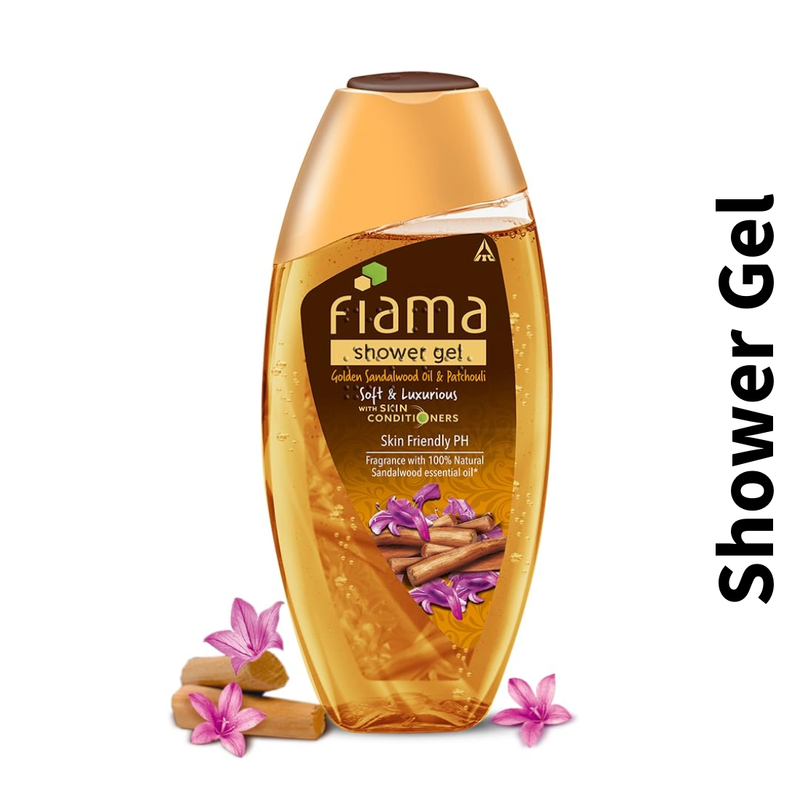 Fiama Golden Sandalwood Oil With Skin Conditioners Shower Gel 250ml