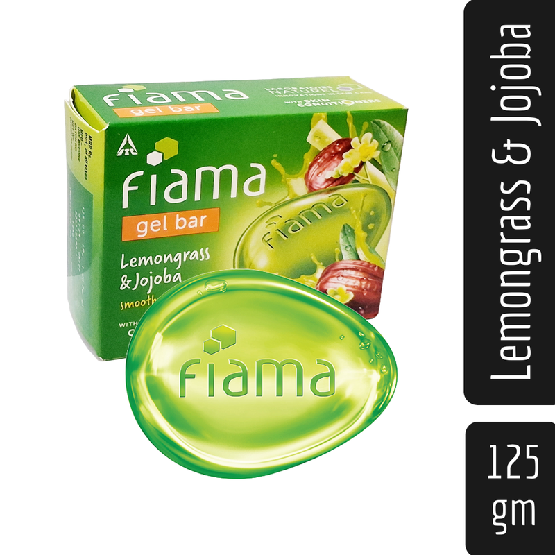 Fiama Gel Bar With Skin Conditioner Lemongrass And Jojoba -125gm