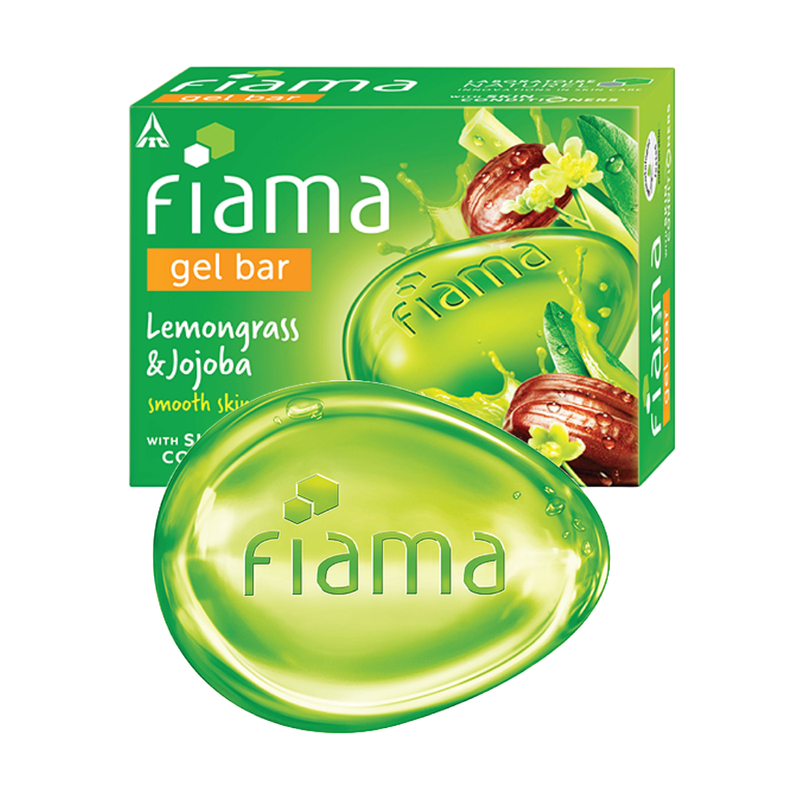 Smooth Skin Fiama Lemongrass And Jojoba Gel Bar -125gm