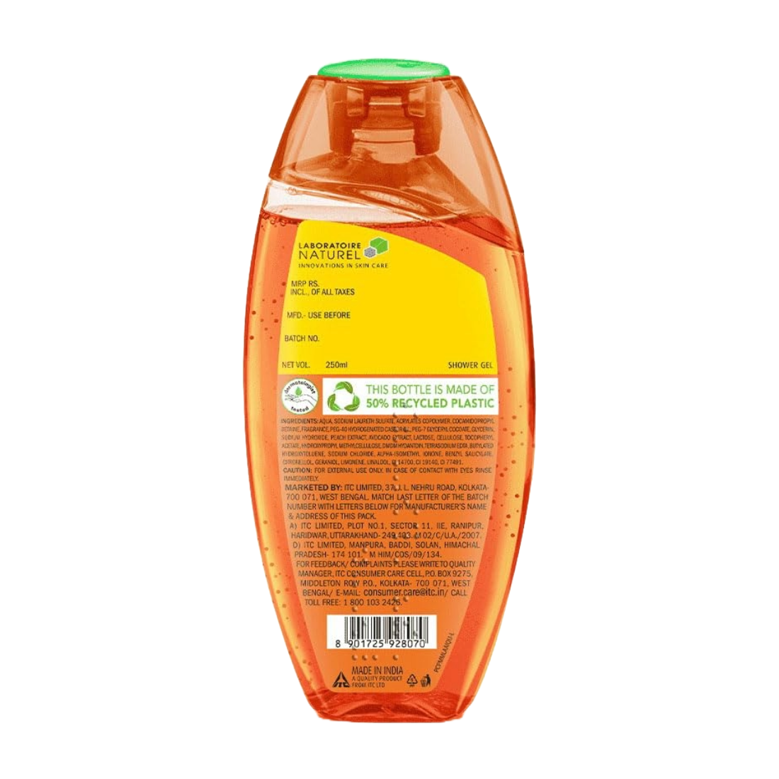 Fiama Shower Gel Peach And Avocado Moisturised Skin 250ml