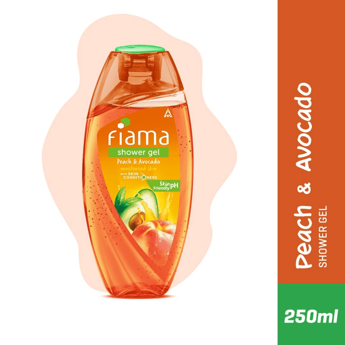 Fiama Peach And Avocado Shower Gel With Skin Conditioners 250ml