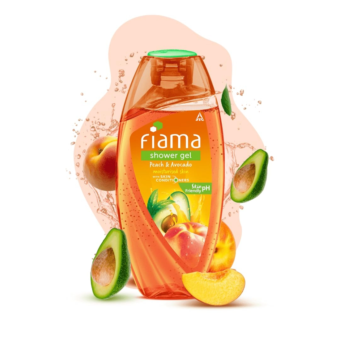 Fiama Shower Gel Peach And Avocado Moisturised Skin 250ml