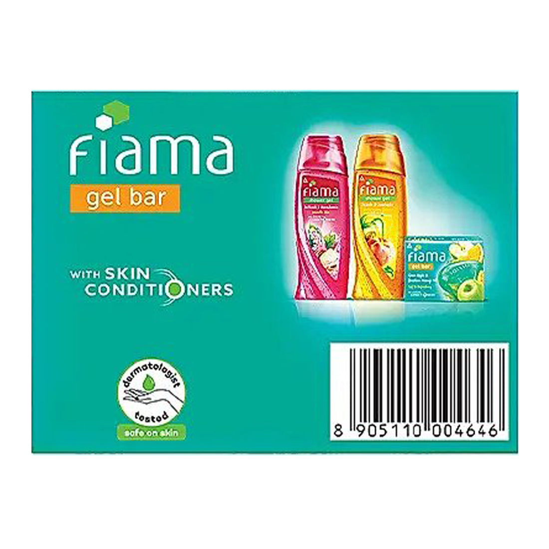 Fiama Green Apple & Brazilian Orange Oil Soap -125gm Pack Of 3