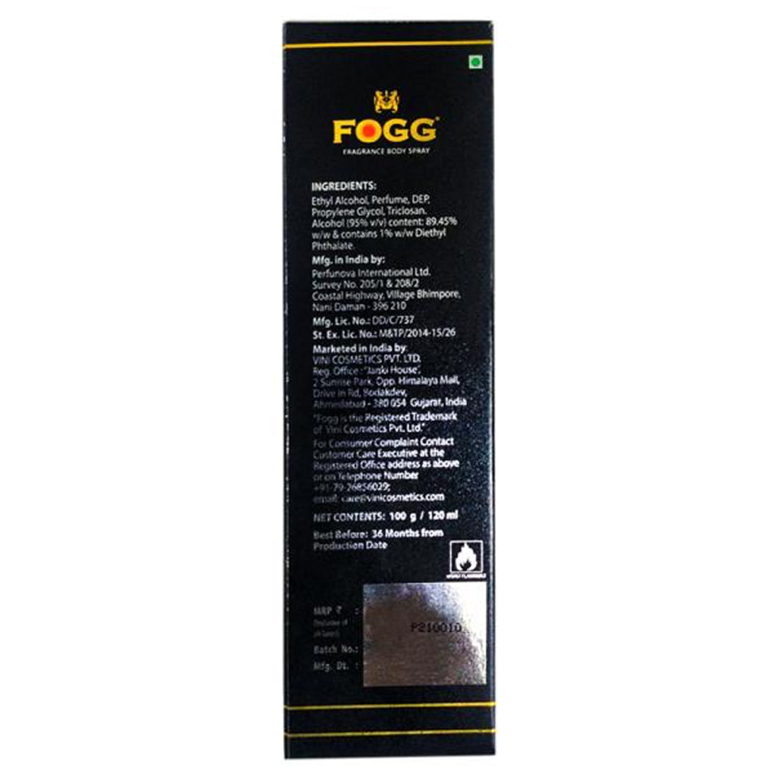 Fogg Fresh Spicy Fragrance Body Spray 120ml