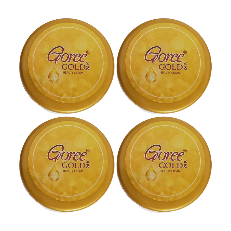Goree Beauty Fairness Gold 24K Cream 30gm Pack Of 4