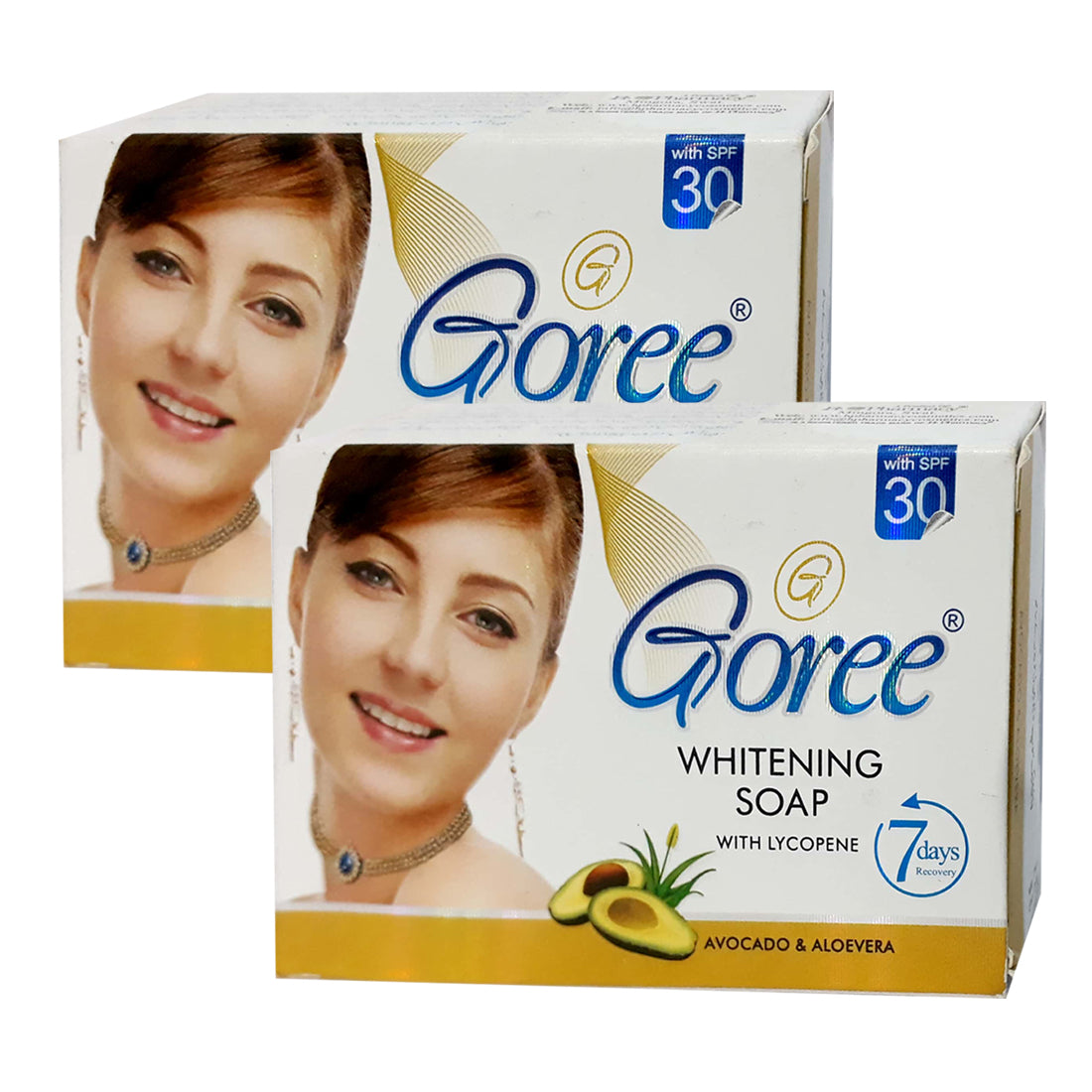 Goree Aloe Vera Soap, 100gm Pack Of 2