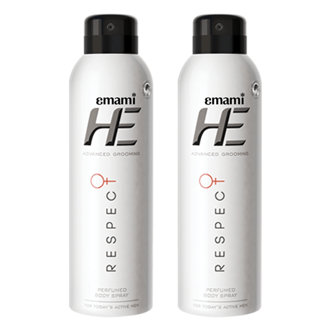 Emami He Advanced Grooming Respect Perfumed Body Spray 150ml Pack Of 2
