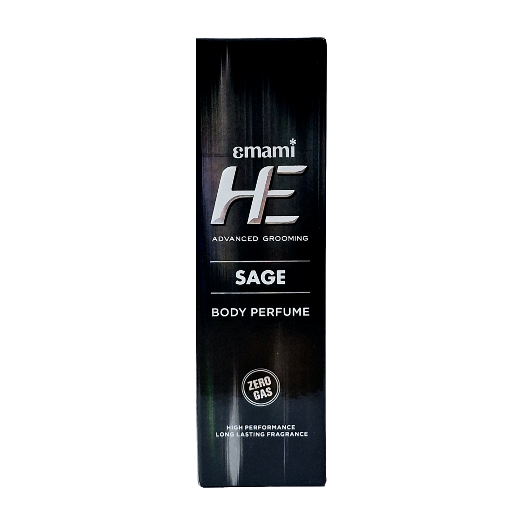 Emami He Advanced Grooming Sage Body Perfume 120ml Pack Of 2