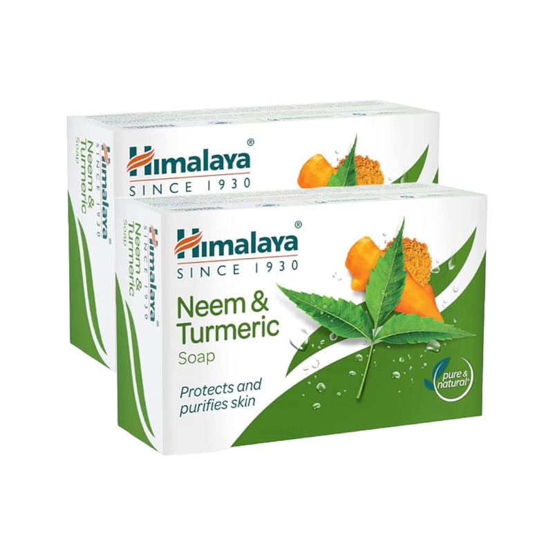 Himalaya Neem And Turmeric Soap 125gm Pack Of 2