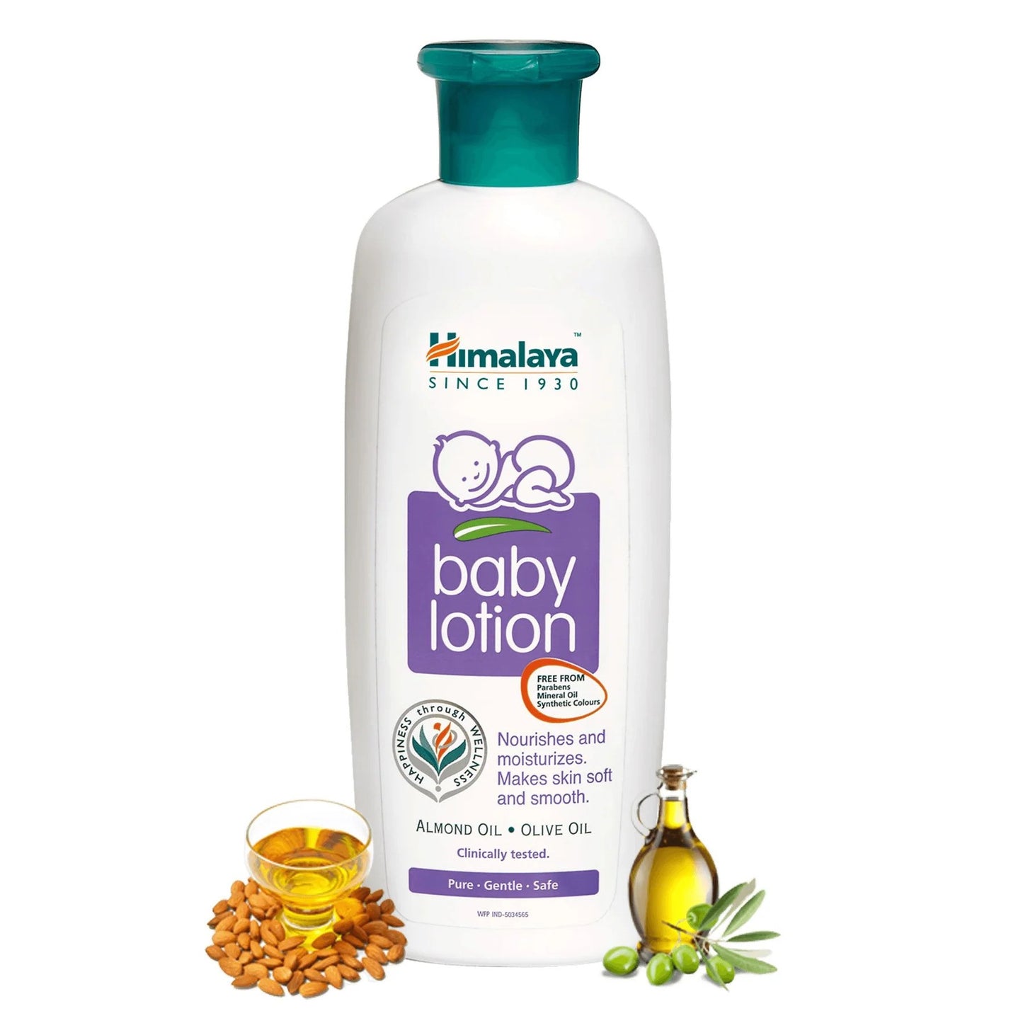 Himalaya Baby Lotion With Almond Oil & Olive Oil 200ml