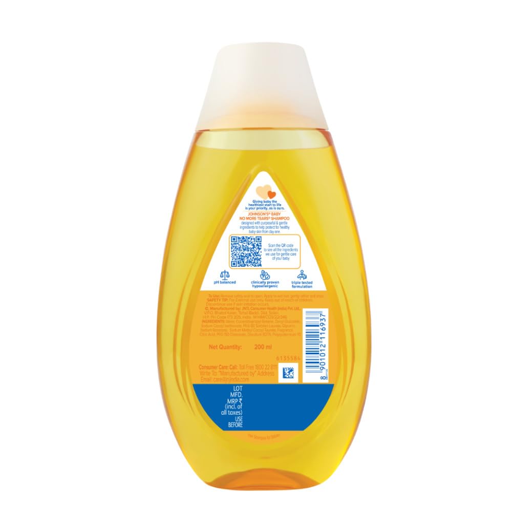 Johnsons Baby Shampoo 200ml Pack Of 3