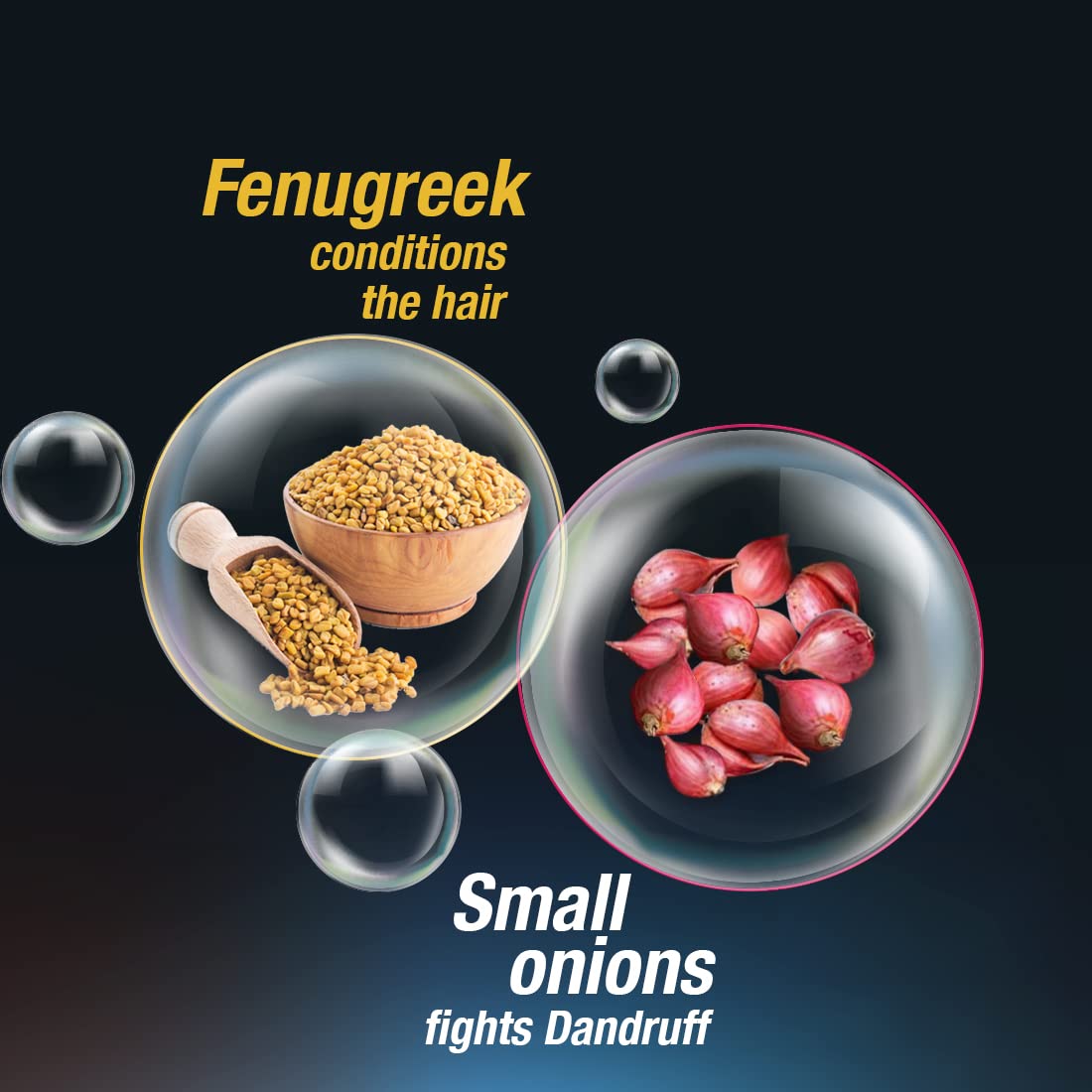 Meera Anti Dandruff Shampoo With Small Onion Fenugreek 180ml