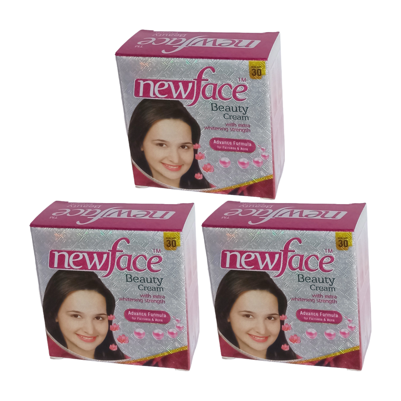 New Face Beauty Cream -30gm Pack Of 3