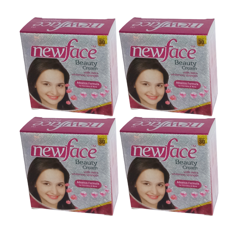 New Face Beauty Cream -30gm Pack Of 4