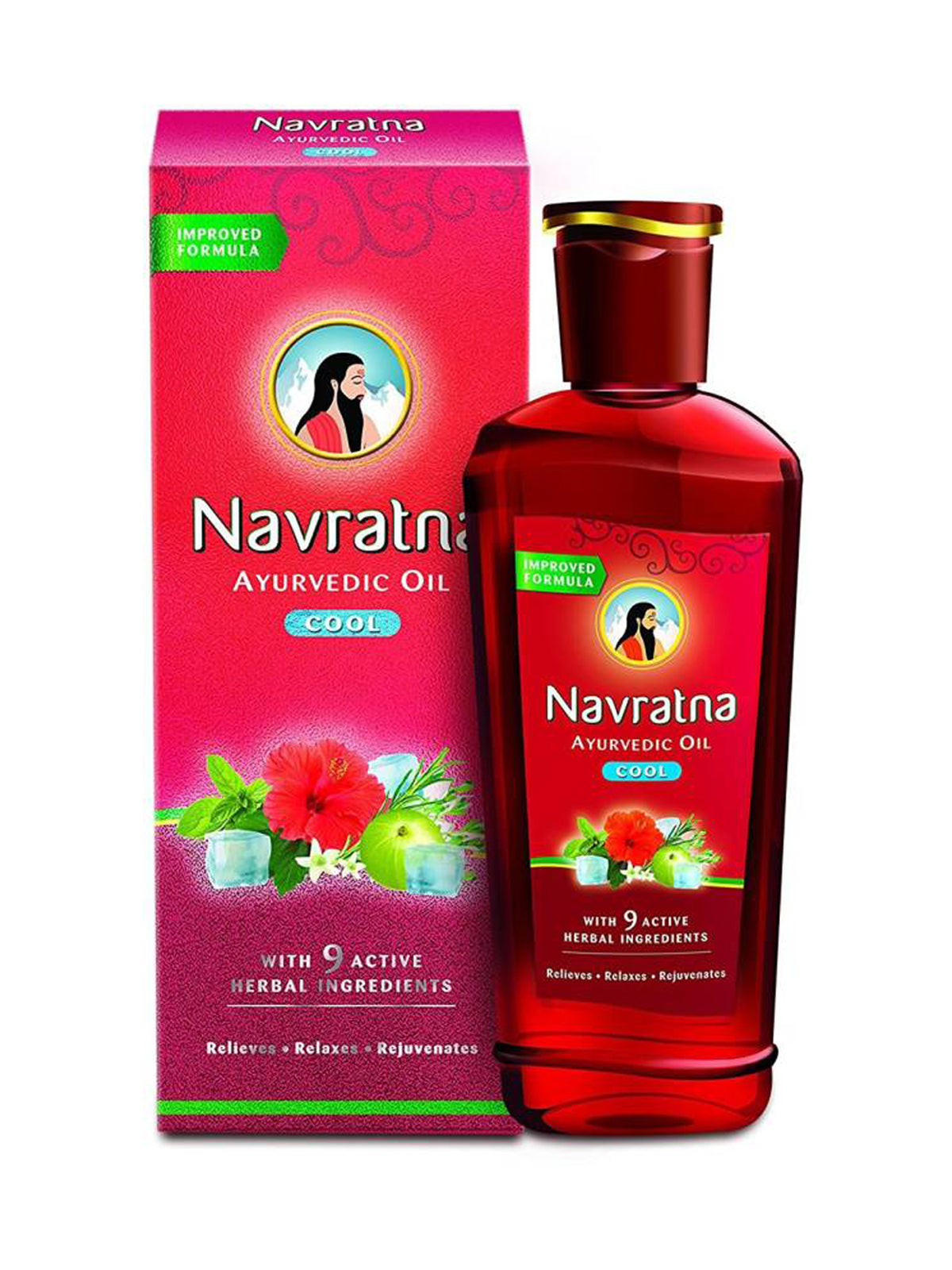 Navratna Ayurvedic Cool Hair Oil 45ml