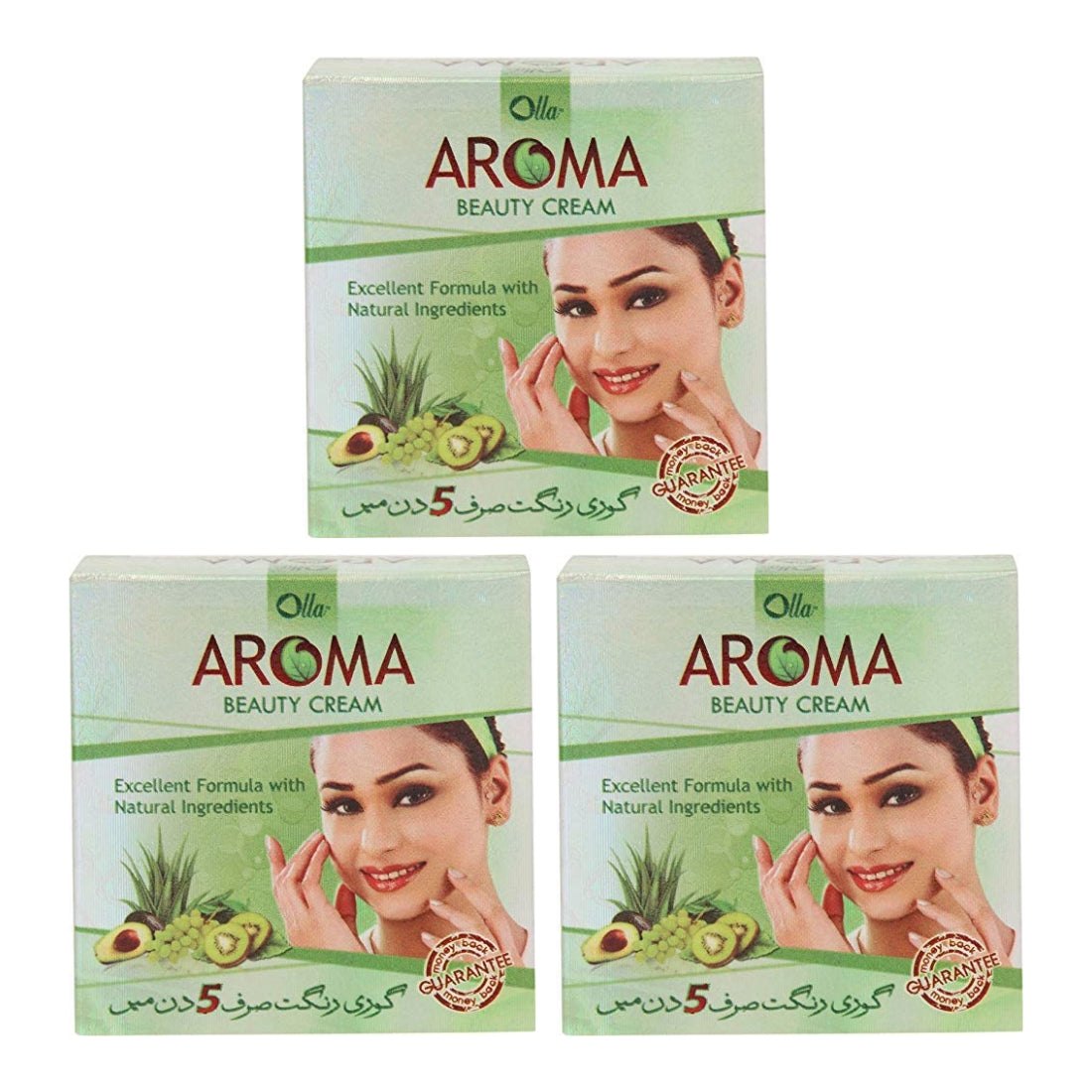 Olla Aroma Beauty Whitening Formula Cream 30gm Pack Of 3