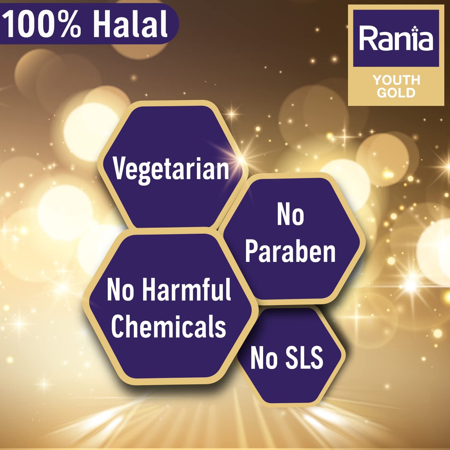 Rania Youth Gold Lifting Day Cream 45gm
