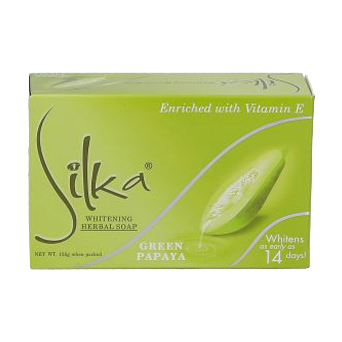 Silka Whitening Herbal Green Papaya Soap 135gm