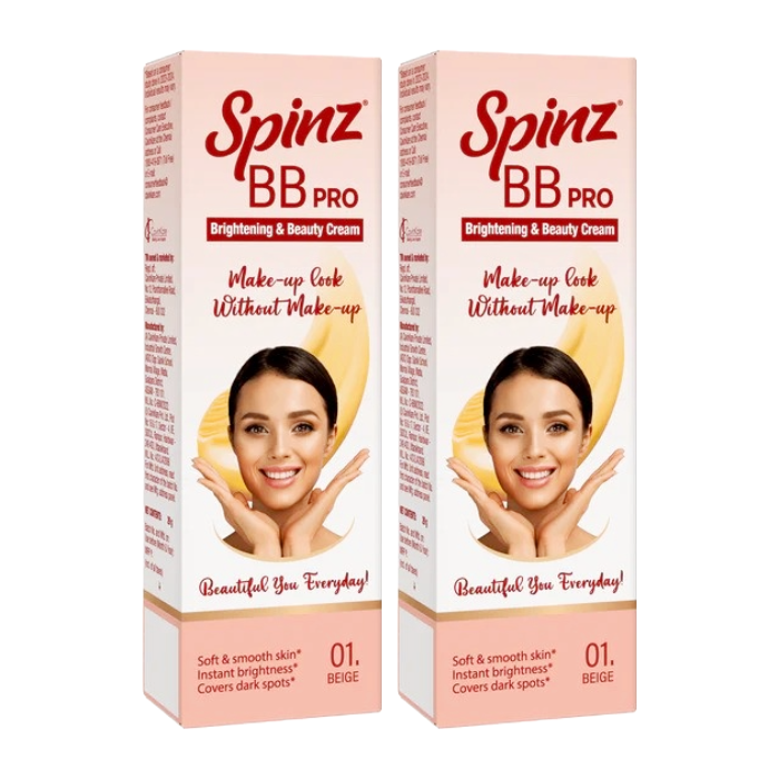 Spinz BB Pro Soft And Smooth Brightening And Beauty Cream 29gm Pack Of 2