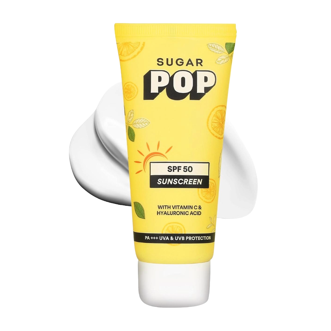 Sugar Pop SPF50 Sunscreen With Vitamin C Cream 50gm