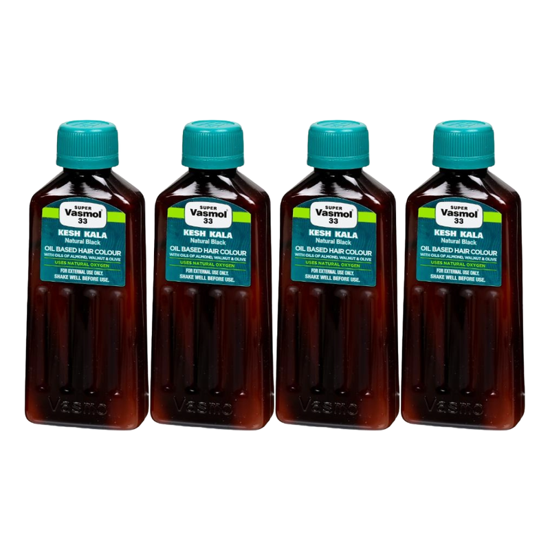 Super Vasmol Kesh Kala Hair Colour -75ml Pack Of 4