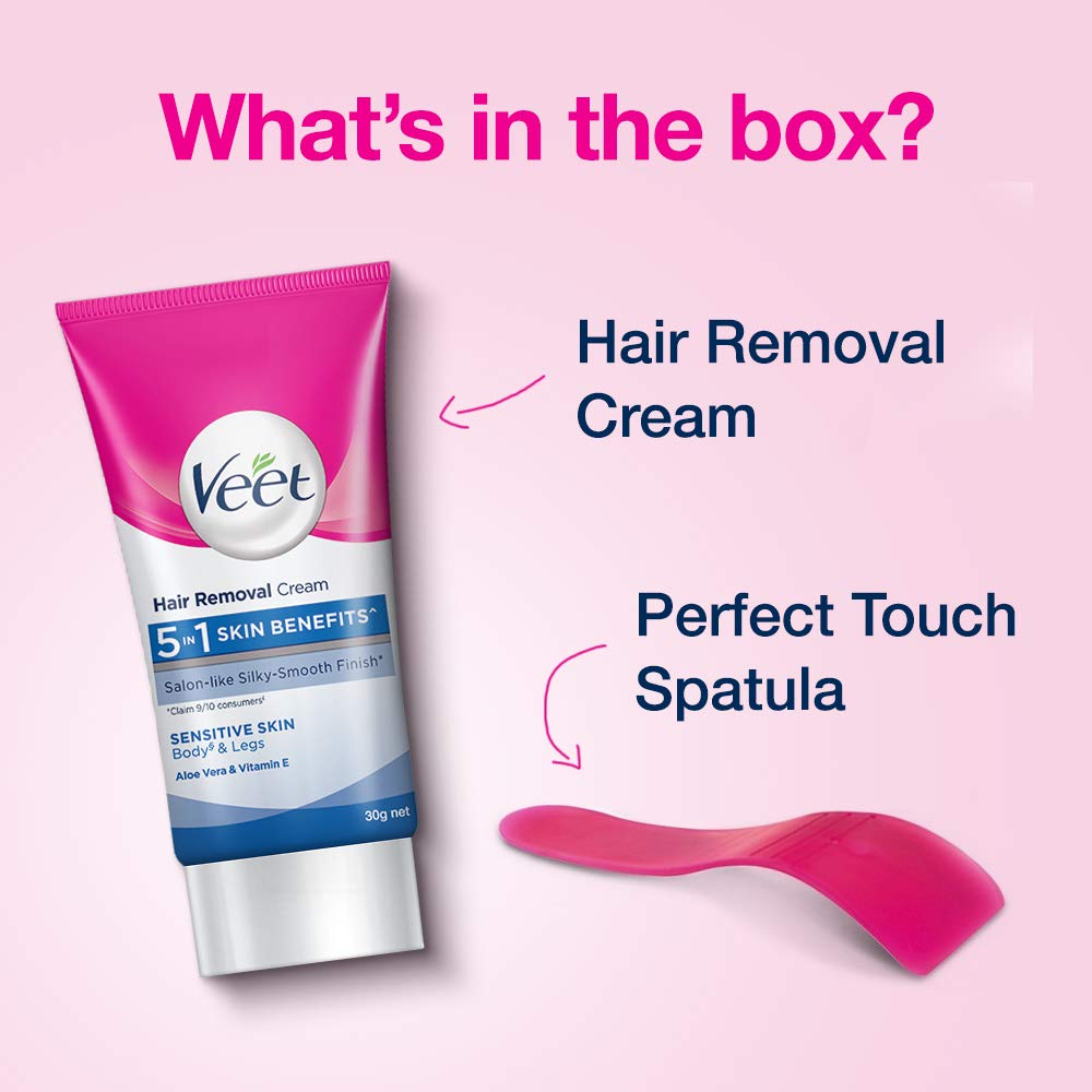 Veet Hair Removal Cream For Sensitive Skin 30gm