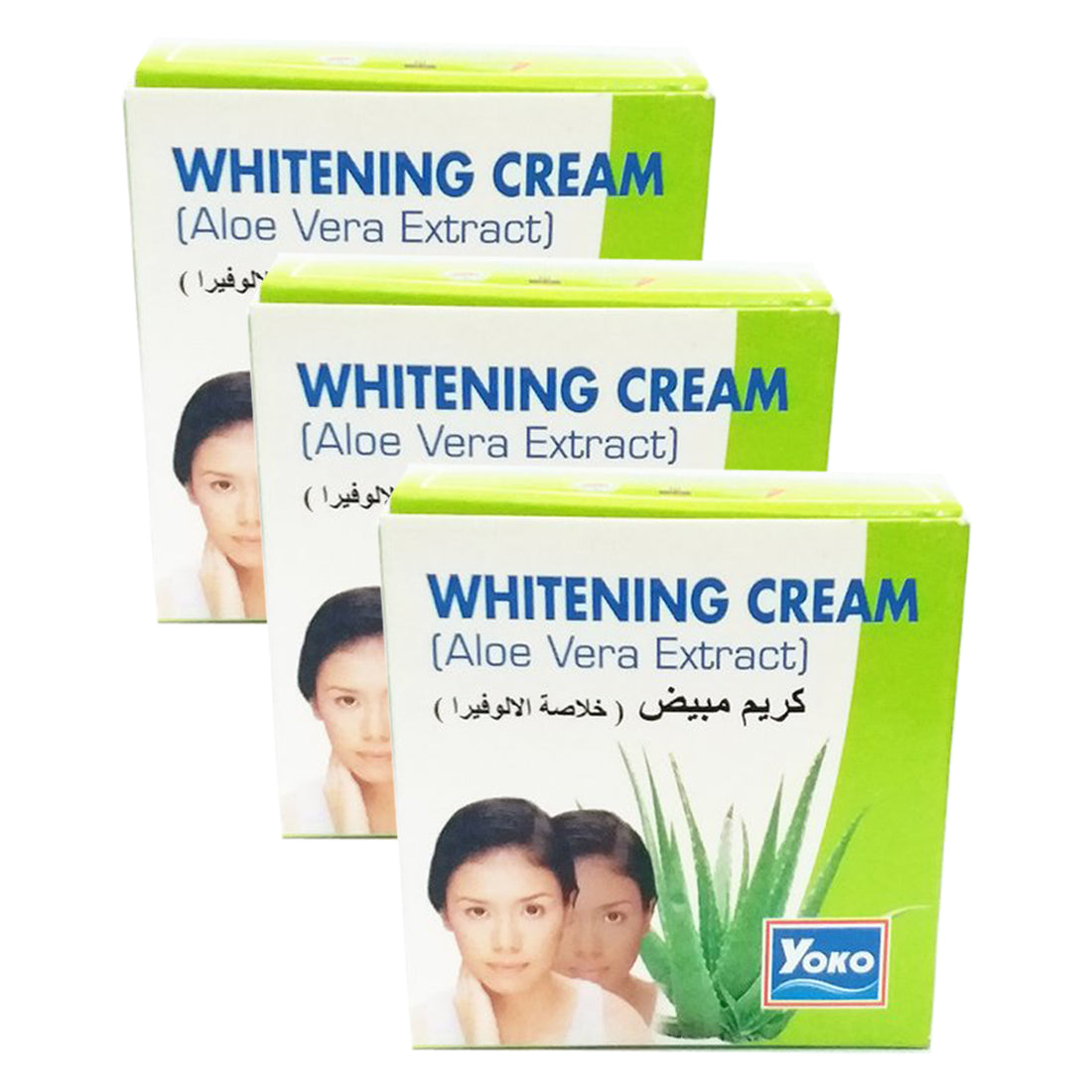 Yoko Aloe-Vera Extract White-ning Cream -4gm Pack Of 3